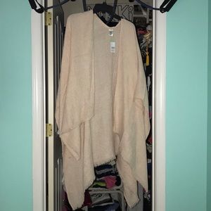 Light Pink oversized Cardigan